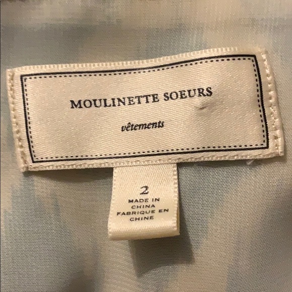 Anthro’s Moulinette Soeurs diamond lattice shift - Picture 8 of 9